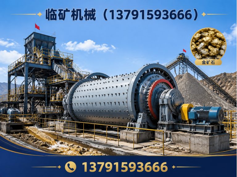 费县金矿球磨机展示图